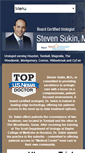 Mobile Screenshot of drstevensukinurology.com